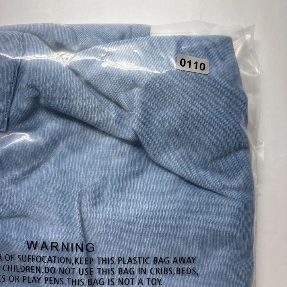 Vineyard Vines Polo Shirt Mens Edgartown Short Sleeve Blue Pima Cotton Blend Med - Picture 8 of 9